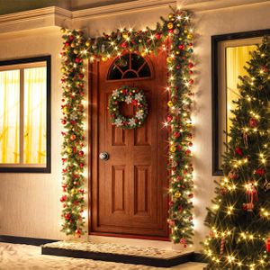 Produktbild für Weihnachtsgirlande CASARIA 107697, für innen und außen IP44