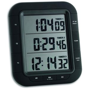Timer TFA 38.2023 Triple Time XL digital