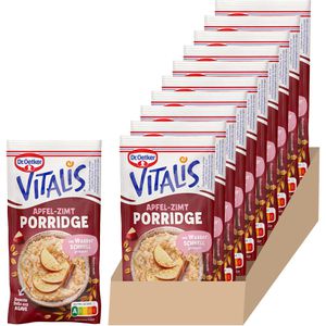 Haferbrei Dr.Oetker Vitalis Porridge, Apfel Zimt