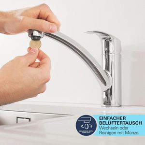 Produktbild für Küchenarmatur GROHE Start 30530002, chrom