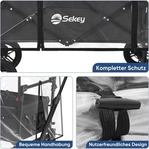Produktbild für Regenschutz Sekey FW5050, für Bollerwagen