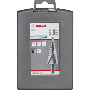 Produktbild für Stufenbohrer Bosch 2608587426, Set, HSS-Stahl