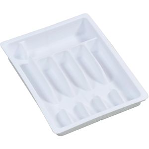 Produktbild für Besteckkasten Kesper 30086, weiß, aus Kunststoff