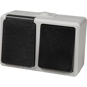 Steckdose McPower Taff, IP44, Aufputz