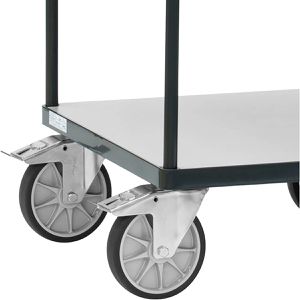 Produktbild für Tischwagen Fetra 2497-7016 Grey Edition, aus Metall &amp; Holz