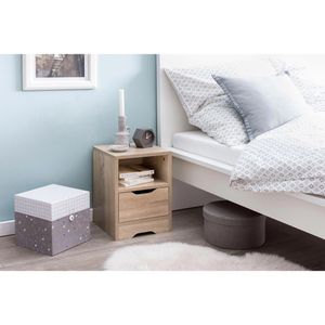 Produktbild für Nachttisch Wohnling WL5.701, sonoma eiche
