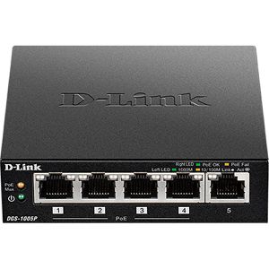 Produktbild für Switch D-Link DGS-1005P/E, unmanaged