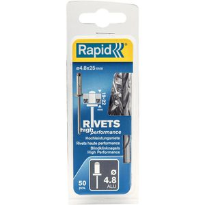 Blindnieten Rapid 5000392, Aluminium, Set