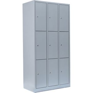 Schließfachschrank ClassiX X-520330, lichtgrau