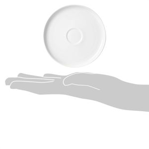 Produktbild für Untertasse Ritzenhoff&amp;Breker Skagen, weiß