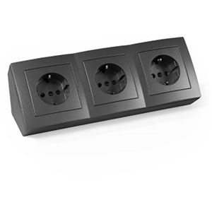 Tischsteckdose McPower Flair, mit 0,15m Kabel