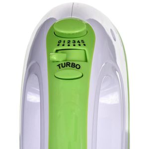 Produktbild für Handmixer esperanza Apple Pie, weiß, 5 Geschwindigkeiten