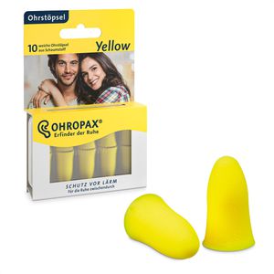 Ohrstöpsel OHROPAX Yellow, SNR 35 dB