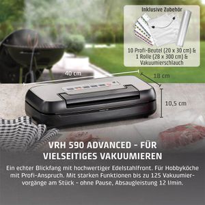 Produktbild für Vakuumiergerät Caso VRH 590 advanced, bis 30 cm