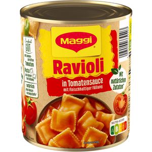 Produktbild für Fertiggericht Maggi Ravioli in Tomatensoße
