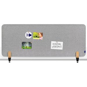 Produktbild für Tischtrennwand Legamaster 7-209812, grau