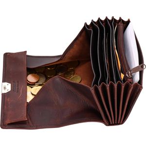 Produktbild für Kellner-Geldbörse Kloehn Far out, braun