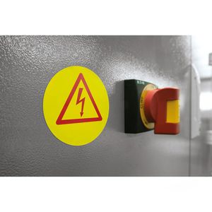 Produktbild für Folienetiketten Herma 8035 Signal, gelb matt