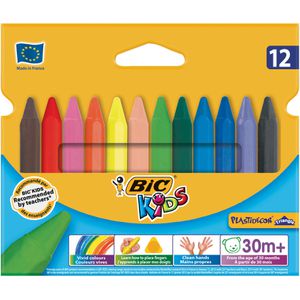 Wachsmalstifte Bic Kids Plastidecor Triangle
