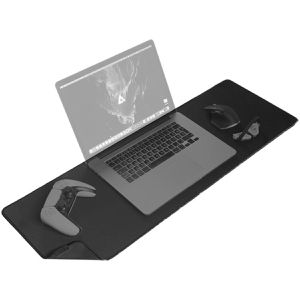 Mauspad DeltaHub Gaming Unterlage S, schwarz