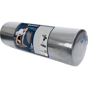 Produktbild für Yogamatte Schildkröt-Fitness mit Tragegurt, grau, 1 cm stark