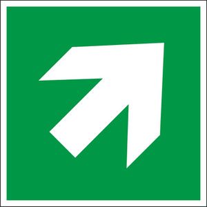 Hinweisschild Abtec ISO 7010 E006, Folie