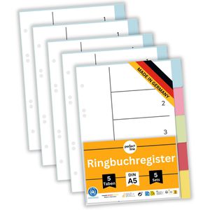 Produktbild für Register perfect-line A5, blanko