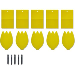 Produktbild für Gelbtafeln Substral Naturen, Set, zum Hängen und Stecken