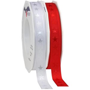 Produktbild für Geschenkband Präsent Stella, rot