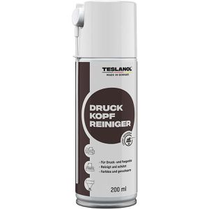 Teslanol Druckkopfreiniger Spray, für alle Tintenstrahldrucker und Faxgeräte, 200ml