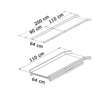 Produktbild für Auffahrrampe Altec-GmbH AWR-F, 1 Stück