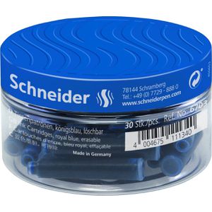Füllerpatronen Schneider 6703, königsblau