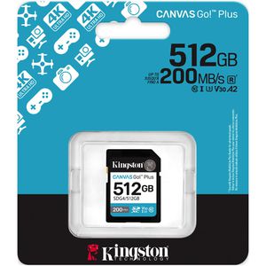 Produktbild für SD-Karte Kingston Canvas Go! Plus SDG4/256GB, 256GB