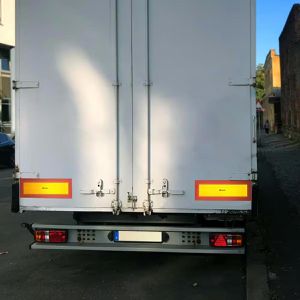 Produktbild für Fahrzeugkennzeichnung Reflexallen Heckwarntafel