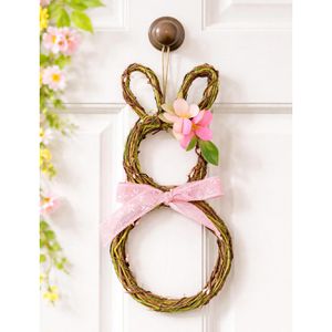 Produktbild für Osterdeko Heitmann-Deco 1983038, natur / rosa