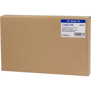 Produktbild für Netzwerkschrank-Fachboden LogiLink ACT101, 15 cm Einbautiefe