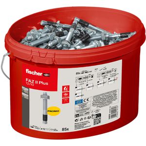 Produktbild für Schwerlastdübel Fischer FAZ II Plus 12/10 gvz