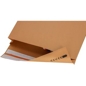 Produktbild für Faltentaschen Bong e-Green, C3, braun