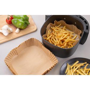 Produktbild für Backpapier Fackelmann für Heißluftfritteusen, 20 x 20 cm