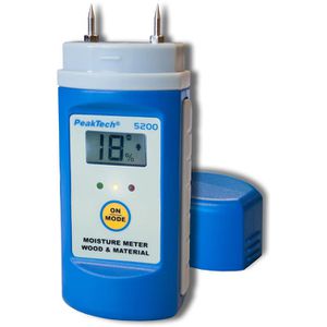 Feuchtemessgerät PeakTech P 5200, LC-Display