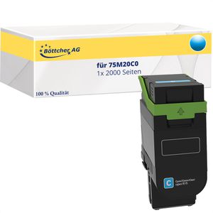 Produktbild für Toner Böttcher-AG für Lexmark 75M20C0 Prebate