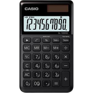 Produktbild für Taschenrechner Casio SL 1000SC BK, MwSt-Berechnung