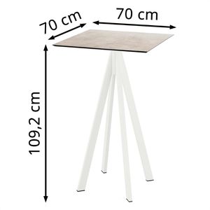 Produktbild für Stehtisch Veba 120051377, moonstone