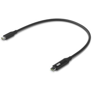 Produktbild für Ladekabel UbiQuiti mit Ladeanzeige, schwarz, 0,3m