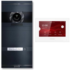 Produktbild für Türsprechanlage Metzler VDM10 2.0 anthrazit, mit Monitor, LAN
