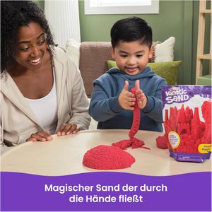 Produktbild für Kinetischer-Sand Kinetic-Sand Colour Bag, rot