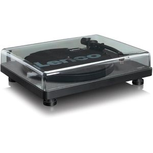 Produktbild für Plattenspieler Lenco L-30BK schwarz, mit USB