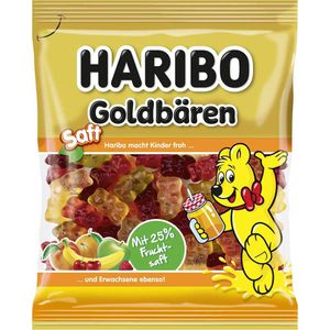 Fruchtgummis Haribo Saft Goldbären
