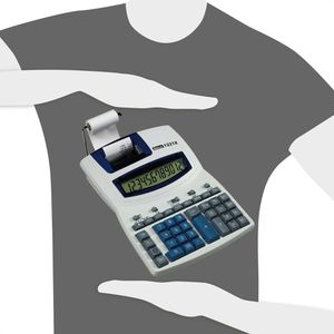 Produktbild für Tischrechner Ibico 1221X IB410055, Farbbanddruck