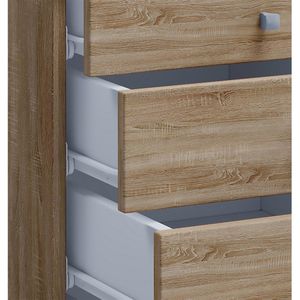 Produktbild für Rollcontainer VCM Lona Mini 914421, aus Holz, sonoma eiche